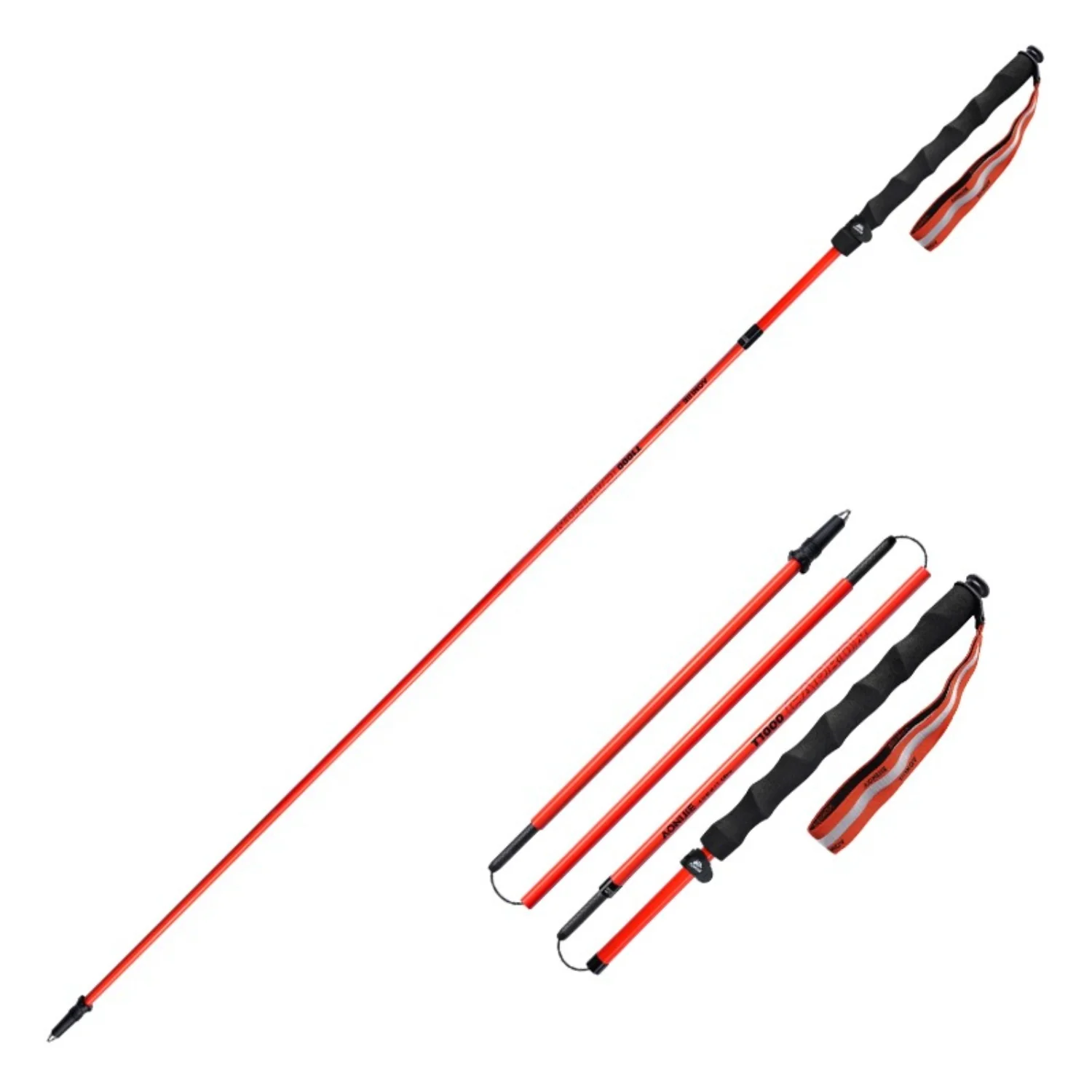 AONIJIE Spark T1000 Carbon Fiber Trail Running Poles -E4240