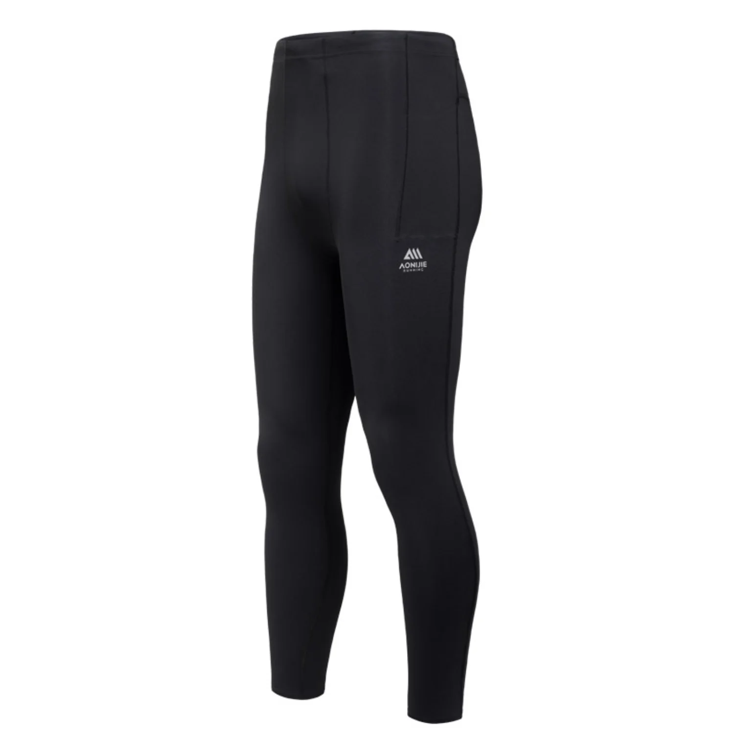 AONIJIE Men Multi-Pocket Fleece-Lined Compression Pants -FM5211