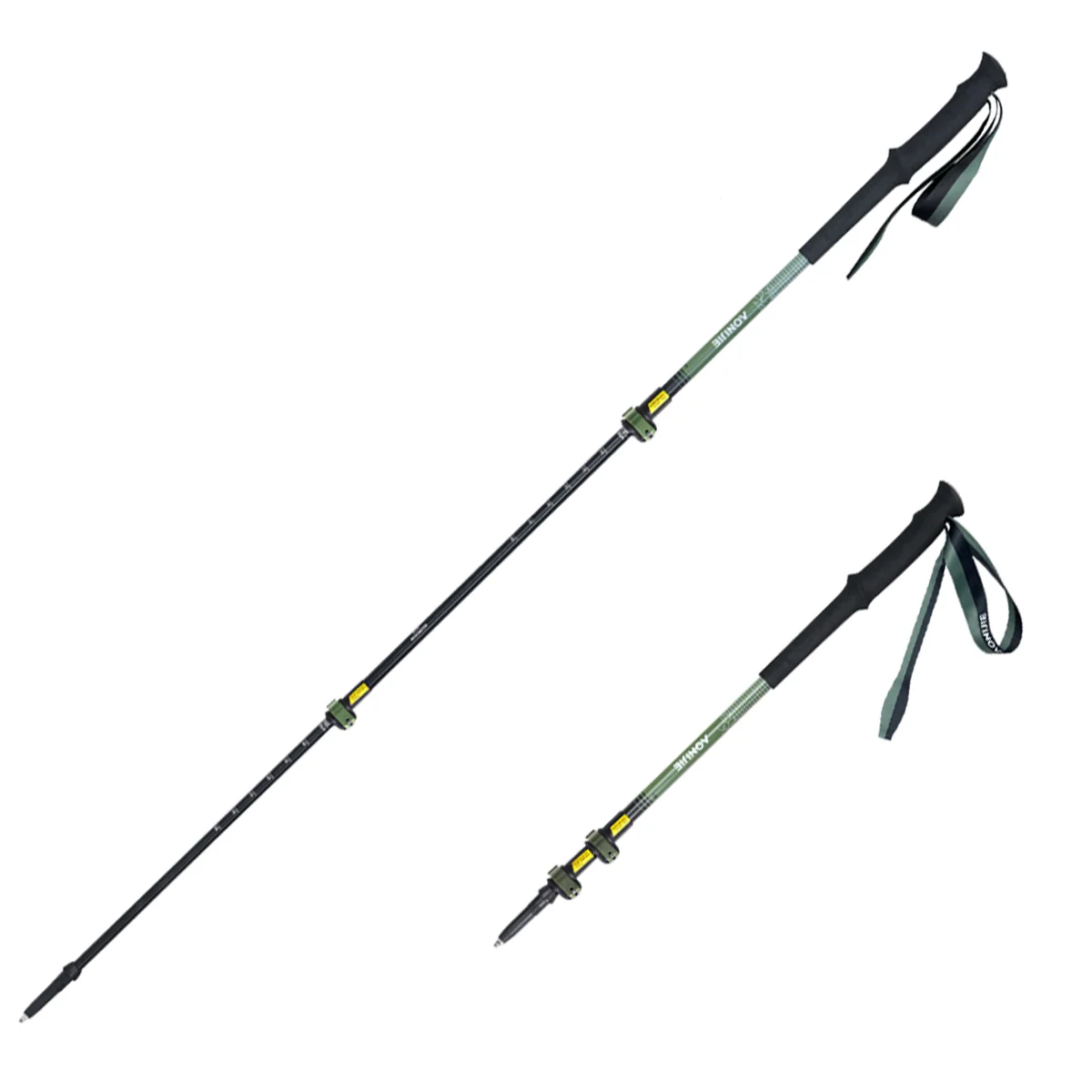 AONIJIE Aluminum Alloy Telescopic Hiking Poles -E4215